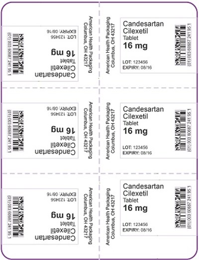 16 mg Candesartan Cilexetil Tablet Blister.jpg 16 mg Candesartan Cilexetil Tablet Blister